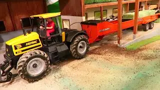 TRACTORS feed COWS on the Corleone Farm | rc farming