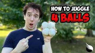 How to Juggle 4 Balls (SIMPLEST EXPLANATION)