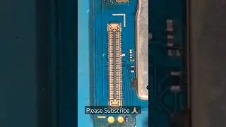 How to change samsung A12 Display Connector 