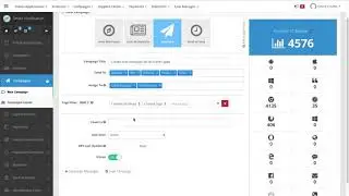 Admin dashboard   Create one campaign for all apps