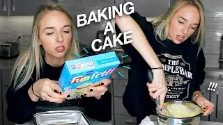 BAKING A CAKE (for myself)