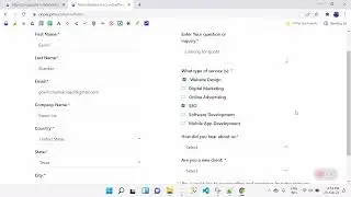 Lead Capture Form