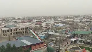 Вид Бухары с местного колеса обозрения