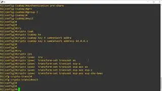 IPSec VPN configuration | Site to Site VPN