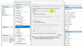 How to create a LAN in Hyper v or virtual machine