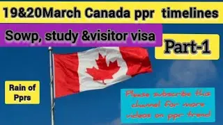 20 March Canada ppr timeline today/ppr timeline today/ppr timeline/Canada ppr timeline🇨🇦🇨🇦
