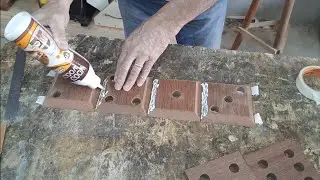 Um projeto decorativo e útil em escritórios. Faça e venda! marcenaria criativa