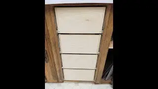 Kitchen cabinet part 3 The Drawers