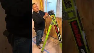So now we got another step ladder at Home Depot with a new accessory I like it more storage.