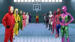 SUPERHERO Stories | SPIDER-MAN team Help BAD-GUY Escape JOKER (Action, Funny, Real Life, Long Story)