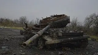 Донбасс. Серебрится дорога.