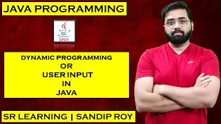 #12 DYNAMIC PROGRAMMING OR USER INPUT IN JAVA