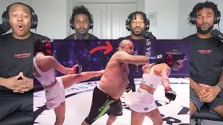 Man DESTROYS 2 Women At Once In Mixed MMA Fight 🤣