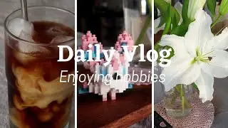 Day in my Life: Cooking, Building Nanoblocks, Home Cafe Time, Caring for plants
