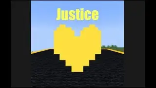 Undertale Justice Soul In Minecraft(Datapack)
