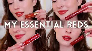 Red Lips Without Committing to a Red Lip | MY ESSENTIALS