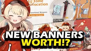 KLEE BANNER AND WEAPON BANNERS WORTH IT!? - Genshin Impact New Character & Weapon Banner Review!