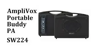 SW224A Dual Wireless Audio Portable Buddy with Wireless Microphones