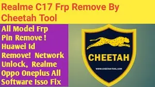 Realme C17 Frp Remove Free By cheetah Tool One Click
