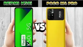 redmi k50i vs poco m4 pro full comparison.