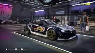 Need For Speed Heat Garage Showcase (Blacklist Edition)