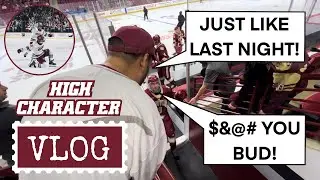 UMASS HOCKEY SWEEPS #1 DENVER ON HOME OPENER WEEKEND - High Character Vlog #4