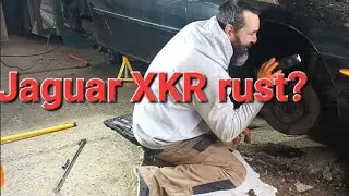Jaguar XKR project Episode 37 | How rusty are my inner arches after standing for 10 years?