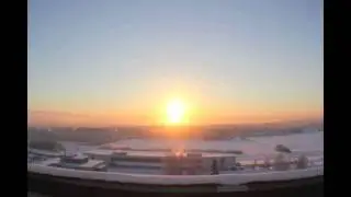 Sunrise to Sunset Fairbanks Alaska Dec 16 2010