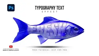 TYPOGRAPHY Text Effect - Adobe Photoshop CC Tutorial - Graphic Hub