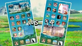 IOS 14 what's on my iphone SE 2020 + homescreen setup (studio ghibli themed)