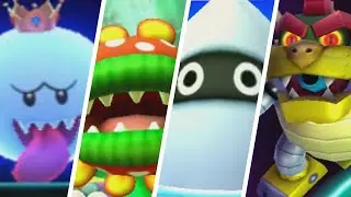Mario Party Star Rush - All Bosses
