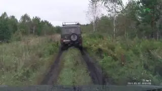 Хорошо, когда впереди УАЗик ))