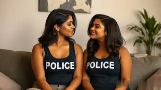 Two  Indian police Women rekha and Savita are kissing each other ｜ Lesbians Kissing Video #love_AFO