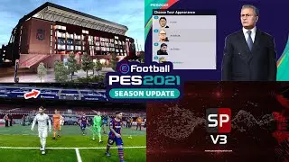 ¡CON ÉSTE PARCHE TU PES 2021 DEJA DE SER SEASON UPDATE! 😍 | SM0KE PATCH V3