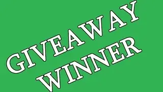 Winner of Giveaway #3!