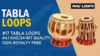 MAG Loops - Tabla Loops Vol 1 - Royalty Free Loops & Samples
