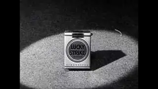 Lucky Strike Cigarette Commercial: Marching Cigarettes (1948)