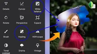 Snapseed blue effect photo editing | Snapseed photo editing | Photo editing video