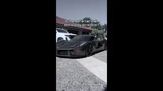Nothing Quite Like The Ferrari LaFerrari 🩶 #shorts