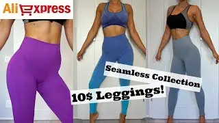 Seamless Leggings - Review & Try on - Aliexpress