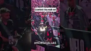 Terrence Crawford ring walk out 