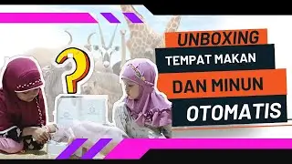 UNBOXING PERLENGKAPAN MAKAN DAN MINUM KUCING OTOMATIS