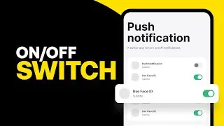 Create interactive on and off switches in 30 seconds