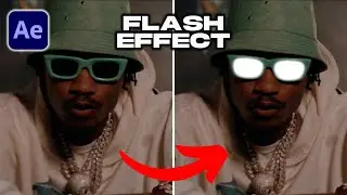 USE THIS FLASHING EFFECT in your NEXT MUSIC VIDEO | EASY | AFTER EFFECTS 2023