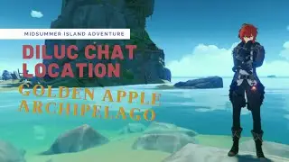 GENSHIN IMPACT : Diluc Chat Location