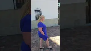THE BLUE DRESS WALK 