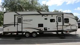 2017 Sporttrek 302VTH Toy Hauler Walkaround | OptimumRV.com