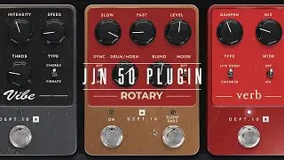 Blackstar JJN 50 Plugin Deep Dive | Rotary Pedal