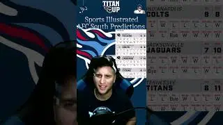 AFC South Record Prediction By Sports Illustrated #nfl #titanup #titans  #football #sports #fyp #afc