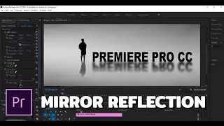 How To Create Mirror Reflection In Premiere pro Tutorial.
